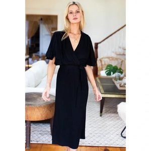 Emerson Fry Lila Dress - Black Crepe